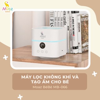 Máy lọc không khí và tạo ẩm Moaz bebe MB066 / máy phun sương Moaz bebe MB065