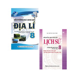 Sách - combo bồi dưỡng học sinh giỏi lịch sử + địa lí 8 - kv