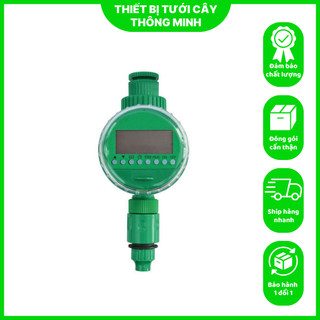 Van Nước Hẹn Giờ Tưới Tự Động Dùng Pin Cao Cấp, Van Hẹn Giờ Tưới Dùng Pin
