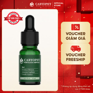Serum giảm mụn mờ thâm Caryophy Portulaca Ampoule 10ml