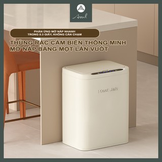 Thùng rác thông minh cảm ứng Thùng rác phòng khách nhà bếp nhà vệ sinh cảm biến tự động cao cấp ASSEL