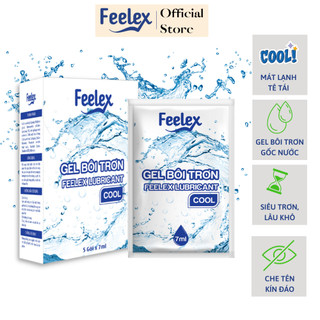 Gel bôi trơn Feelex Lubricant nhiều mùi hương - gói 7ml