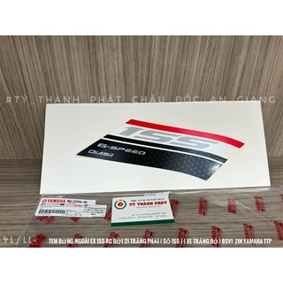 Tem bửng ngoài ex 155 rc đời 2021 trắng phải b5v1