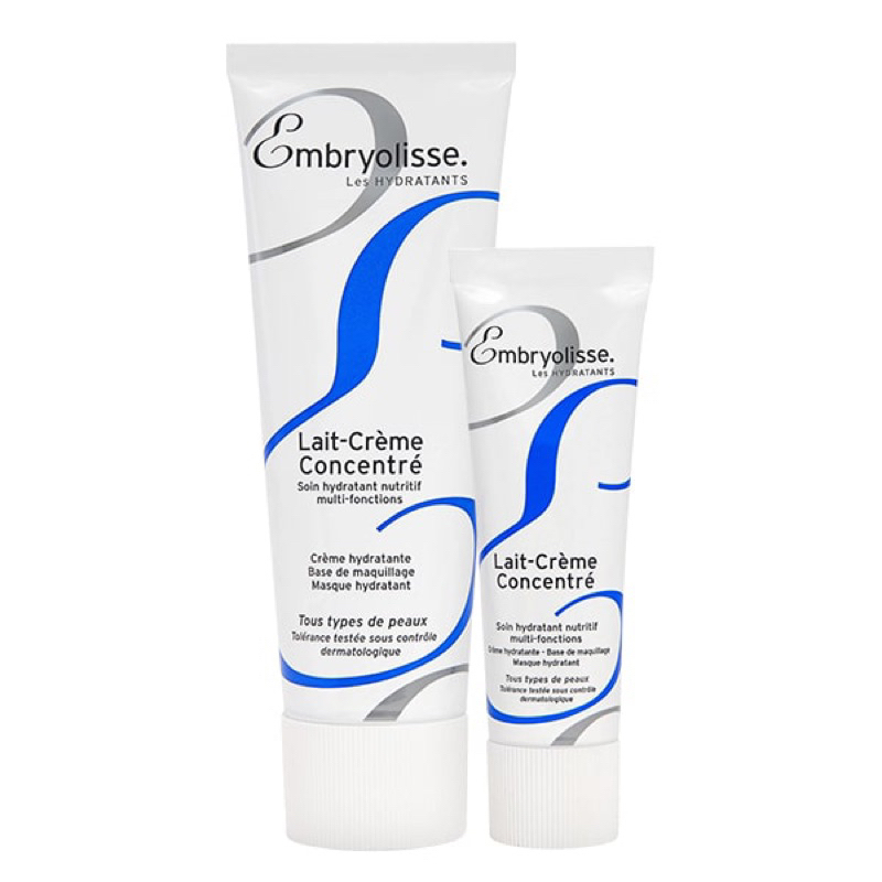 Kem dưỡng ẩm, Sáng Bóng, Siêu phục hồi da Embryolisse Lait Creme Concentre 75ml mẫu cũ và mới