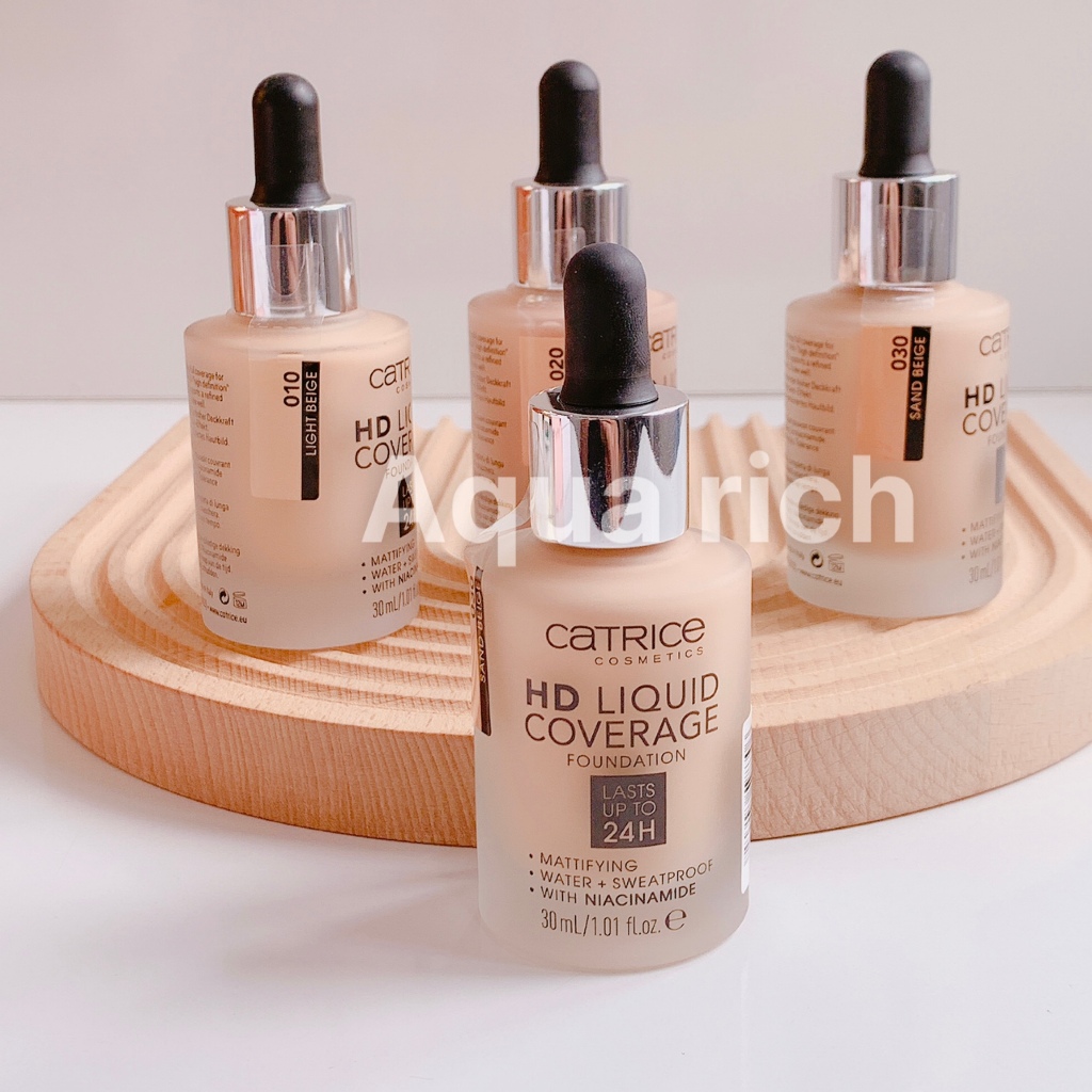 Kem Nền Catrice Cosmetic Hd Liquid Cover Coverrange 24h