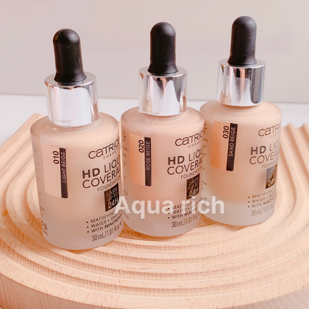 Kem Nền Catrice Cosmetic Hd Liquid Cover Coverrange 24h