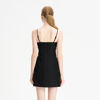 MAYBI Đầm mini ôm pho xéo phối vạt kiểu