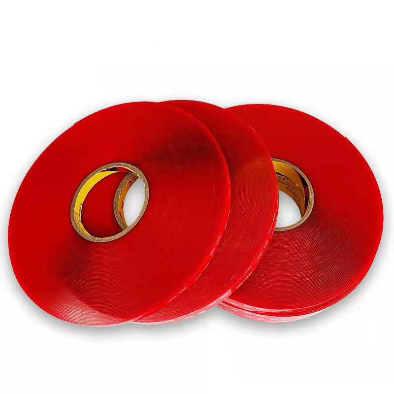 Băng keo trong suốt dán 2 mặt chất liệu Acrylic siêu dính bám siêu chắc chắn