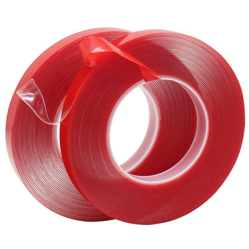 Băng keo trong suốt dán 2 mặt chất liệu Acrylic siêu dính bám siêu chắc chắn