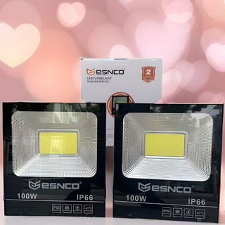 Đèn led cob esnco 100w chống nước ip66 ánh sáng trắng - vàng