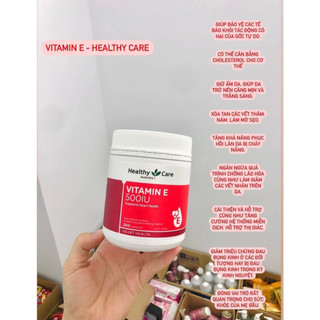 Vitamin E Healthy Care Úc 200 viên
