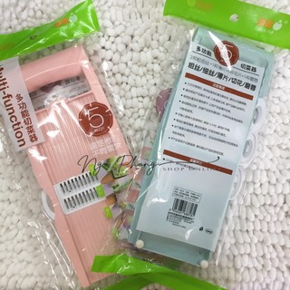 Bộ Nạo Củ Quả Đa Năng 5 In 1 Cắt Hoa Quả, Bào Lát Mỏng. nạo nhựa đa năng, dễ dàng sử dụng