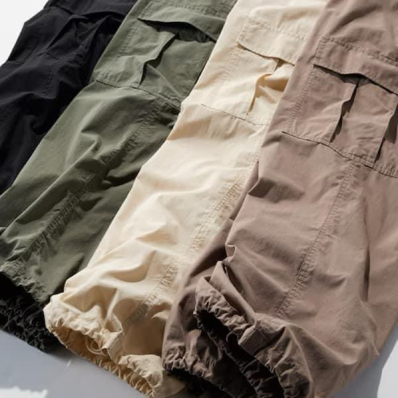 QUẦN DÙ TÚI HỘP UNI NỮ - TAG 3990¥