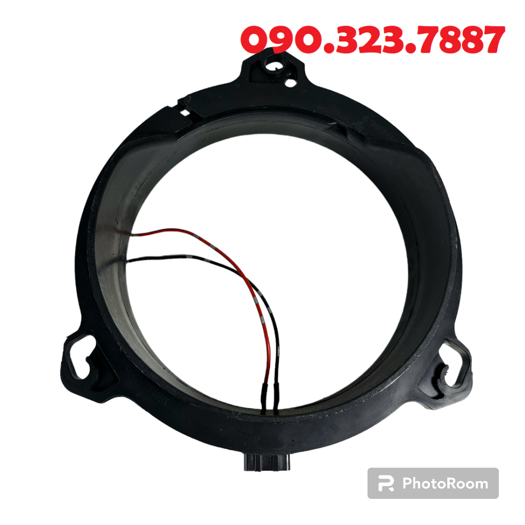 Đế đệm loa / Dưỡng loa cánh loại tròn cho dòng xe Toyota - Nissan, liền giắc zin - loại dày, hàng đẹp. 02 cái