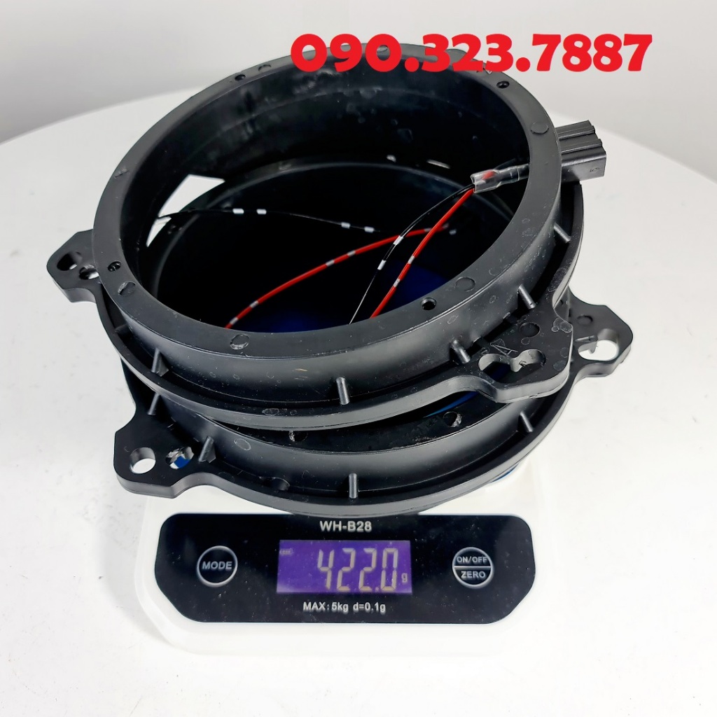 Đế đệm loa / Dưỡng loa cánh loại tròn cho dòng xe Toyota - Nissan, liền giắc zin - loại dày, hàng đẹp. 02 cái