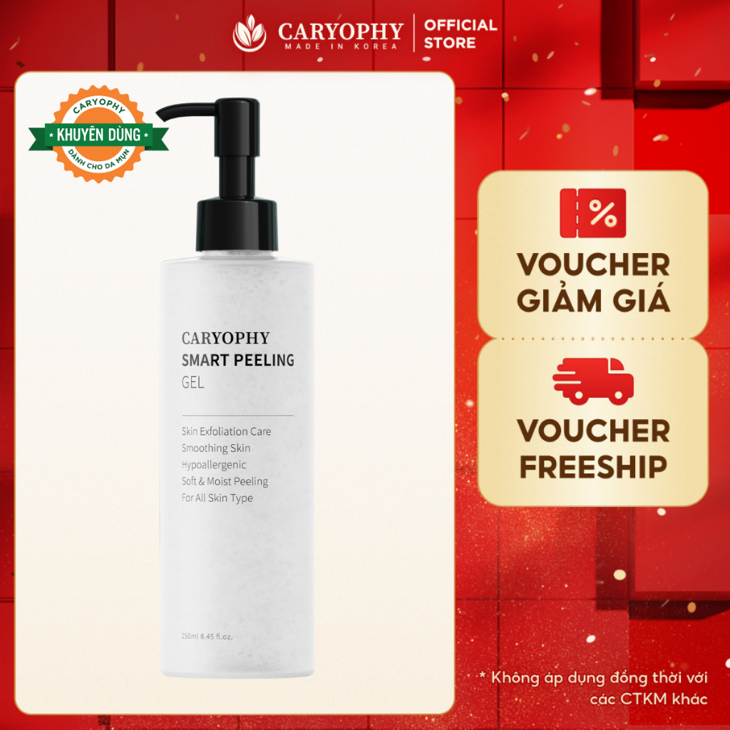 Gel tẩy tế bào chết thông minh Caryophy 250ml (Caryophy Smart Peeling Gel 250ml)
