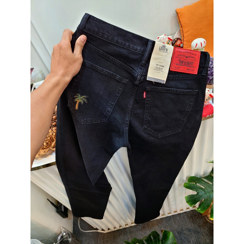 Quần jeans levis nam thêu cây dừa siêu hiếm