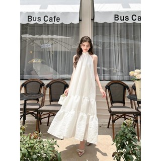 Đầm cổ yếm dáng midi dễ thương bigsize ( thời trang bigsize vicky.g anitagreen) NQ1123