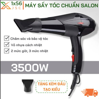 [Bảo hành 6 tháng]Máy sấy tóc 2 chiều nóng lạnh hiện đại công suất lớn 3500W