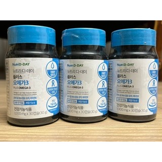 [Date T8/2025] Viên Uống NUTRI D-DAY Plus Omega-3 (Lọ 30 viên)