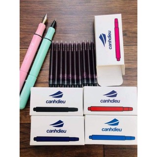 Ống mực bút cánh diều cd 202, cây viết cánh diều 202, ống mực tím, mực khô, mực nhanh khô - loki kids