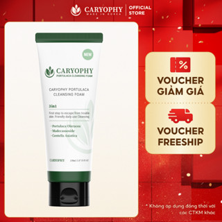 Sữa rửa mặt Caryophy 150ml (Caryophy Portulaca Cleansing Foam 150ml)