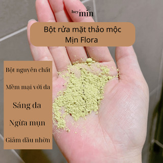Bột rửa mặt thảo mộc trắng da 100g HandMade