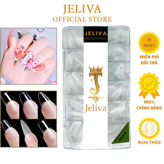Móng úp tay nhám jeliva b hộp 500 móng
