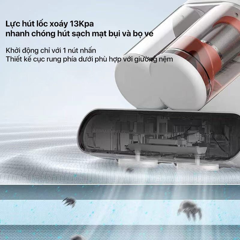 Máy hút bụi giường nệm ,Thảm , Sofa 3in1  DEERMA CM980 Công suất 450W