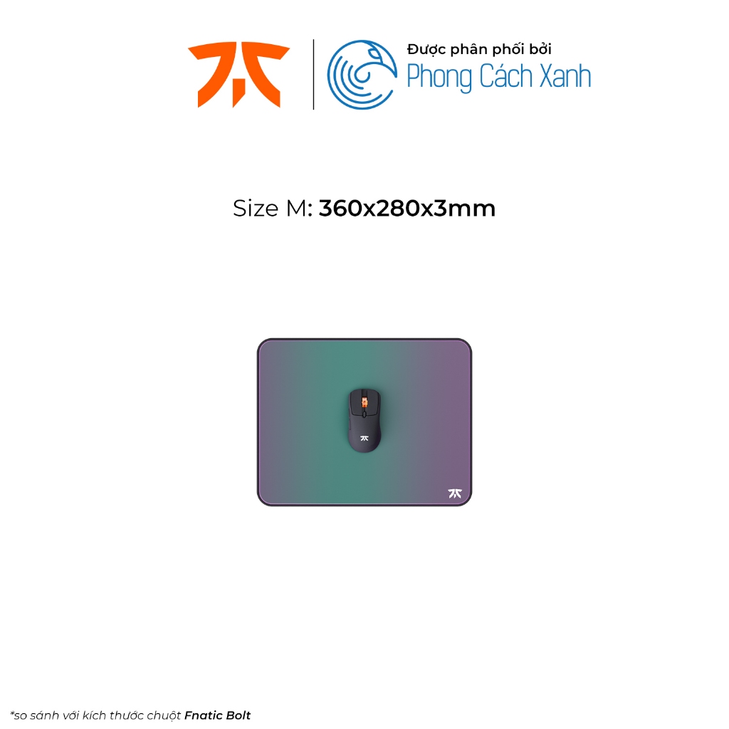 Lót chuột Fnatic JET  - Hàng Chính Hãng