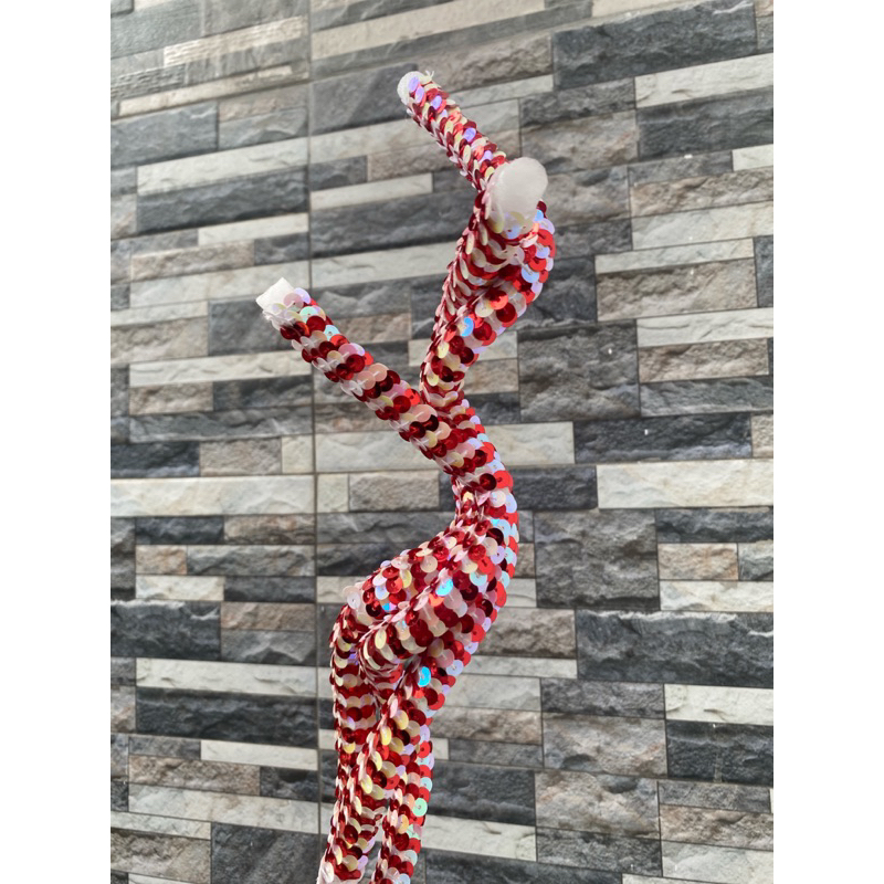 Kẹo que, cành thông cắm lọ hoa, cắm cây thông trang trí giáng sinh