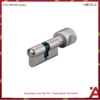 ruột khóa cửa nhà wc 71mm hafele 916.95.426