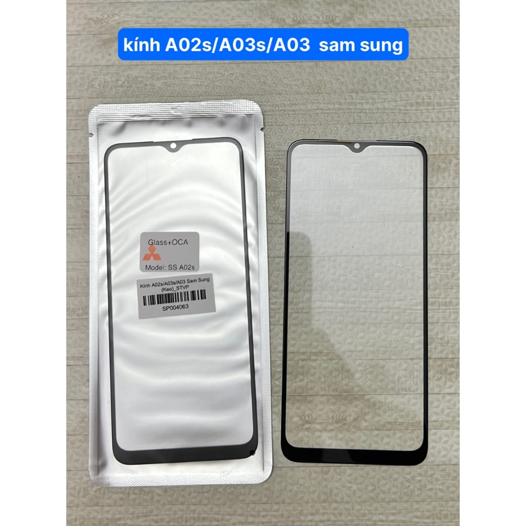 Kính ép A02S/A03s/A03 Sam sung