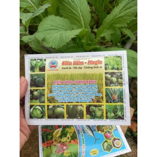 combo 3 gói dưỡng cây( xanh lá- ra rễ- đậu trái) gói 25gr