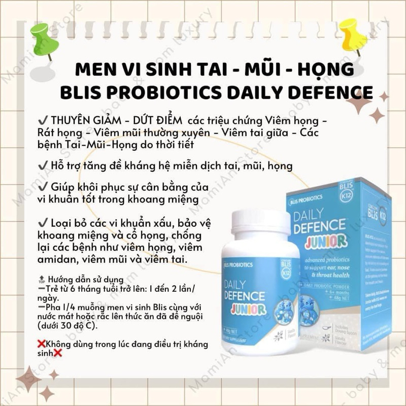 Men Bliss Tai Mũi Họng
