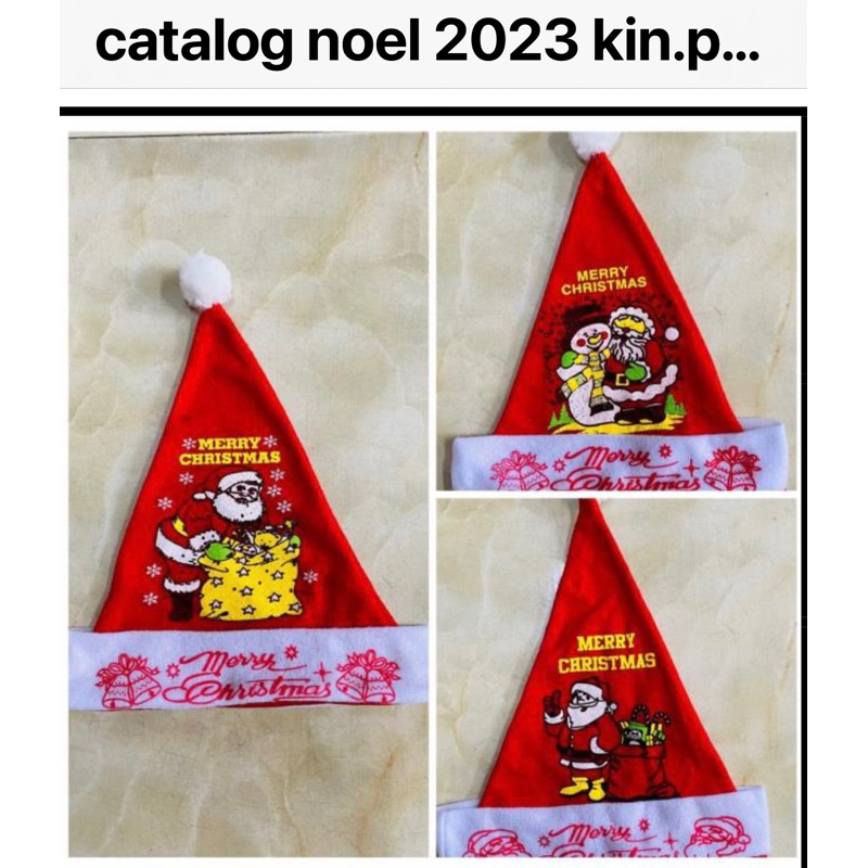 Nón nỉ noel