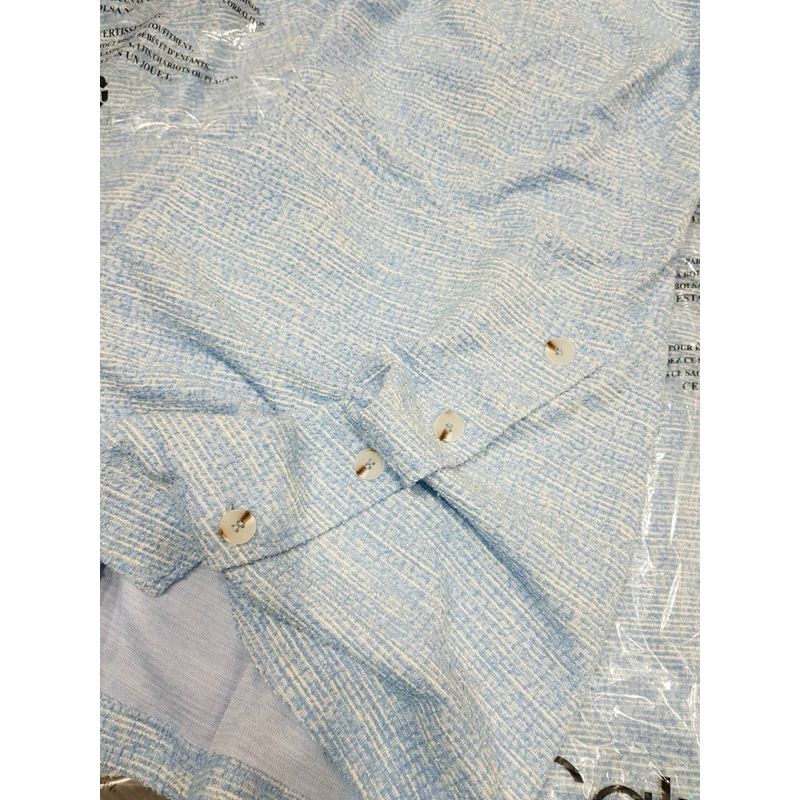 Áo đầm vải tweet