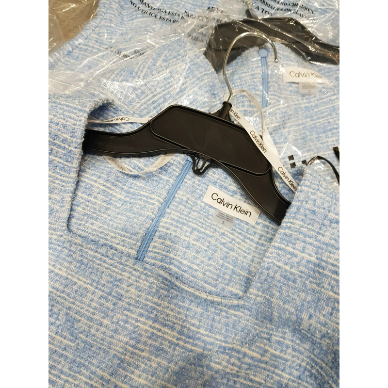 Áo đầm vải tweet