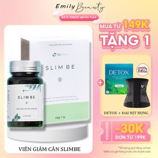 Giảm Cân Slim Be Của BEALIVE Hộp 30 Viên Chính Hãng Giúp Giảm Cân An Toàn Giảm 2 đến 3 Kg Chỉ Sau 15 Ngày