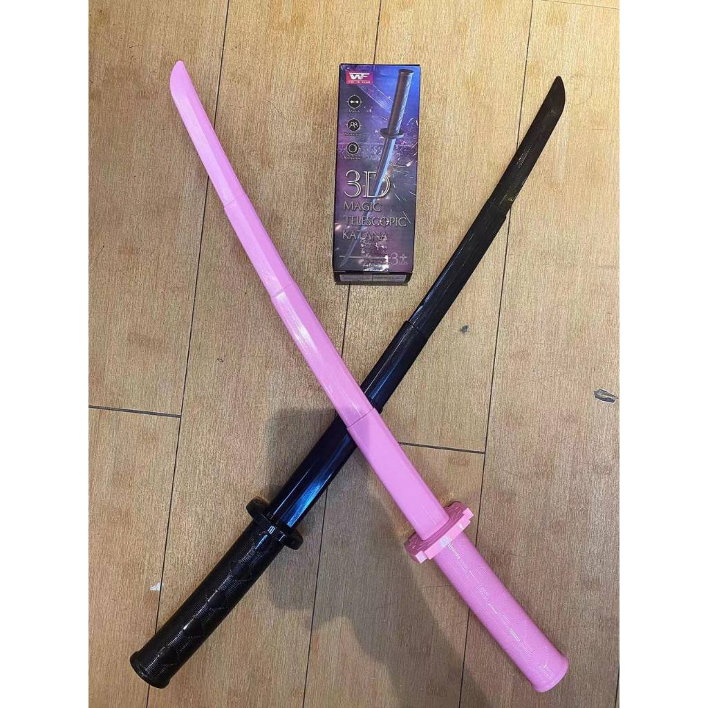 ĐỒ CHƠI THANH KATANA 3D RÚT GỌN AN TOÀN VUI NHỘN LOẠI ĐẸP KHÔNG RÍT