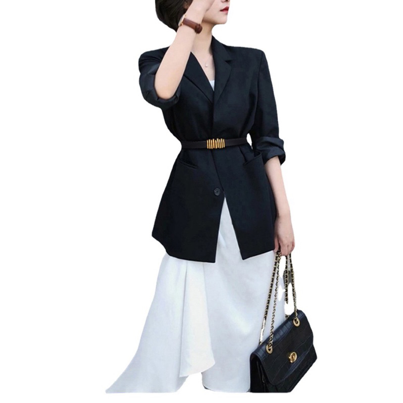 Đai Váy Nữ/ Thắt Lưng Dây Da PU bản nhỏ 1.5cm khoá điều chỉnh Cao Cấp Thiết Kế Hiện Đại Dễ Thương