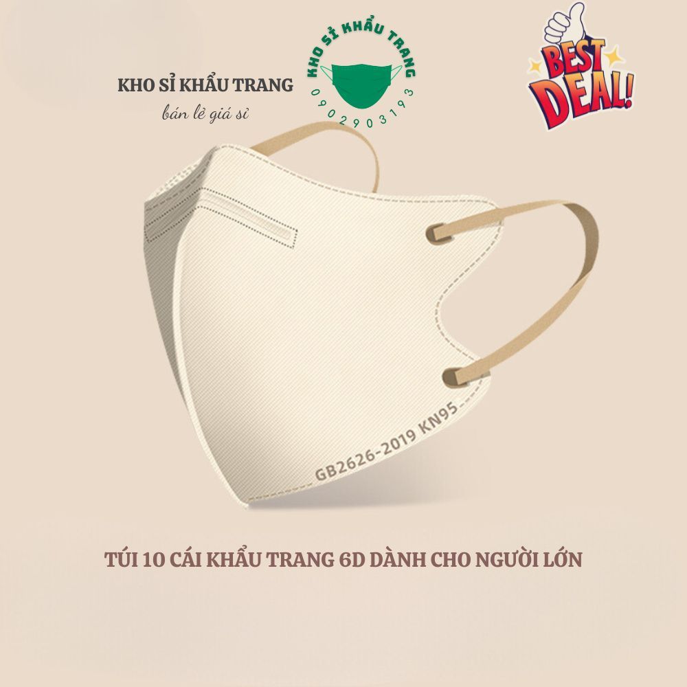 Khẩu trang KN95 túi 10 cái