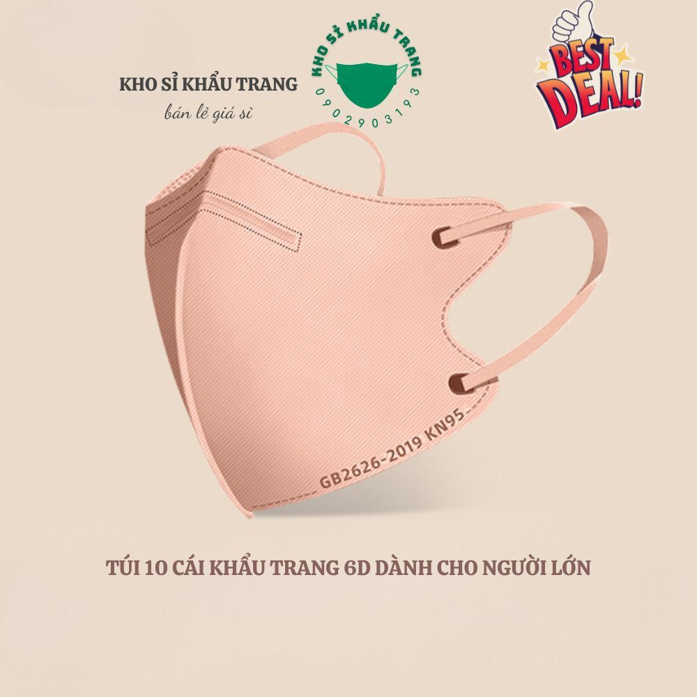 Khẩu trang KN95 túi 10 cái
