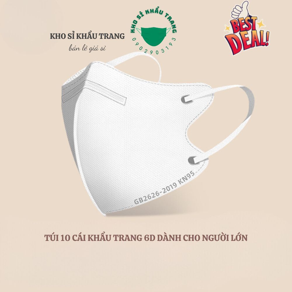 Khẩu trang KN95 túi 10 cái