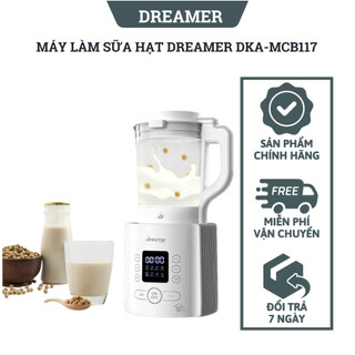 Máy làm sữa hạt dreamer dka-mcb117, made in thái lan, hàng chính hãng, bảo hành 24 tháng