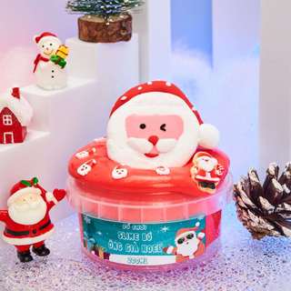 Lavis slime - bộ đồ chơi slam bơ: ông già noel 200ml có tặng kèm đất sét tạo hình ông già noel