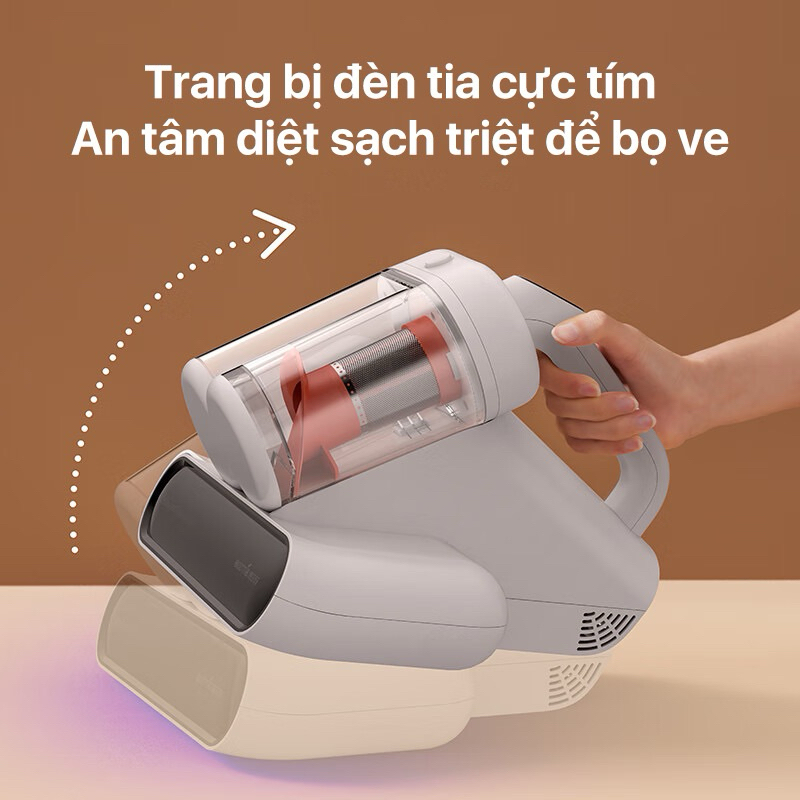 Máy hút bụi giường nệm ,Thảm , Sofa 3in1  DEERMA CM980 Công suất 450W