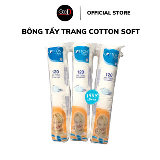 Bông tẩy trang cotton soft 120 miếng