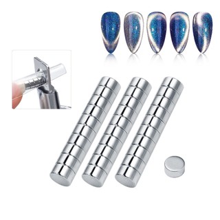 Nam châm hơ mắt mèo và đo móng nail