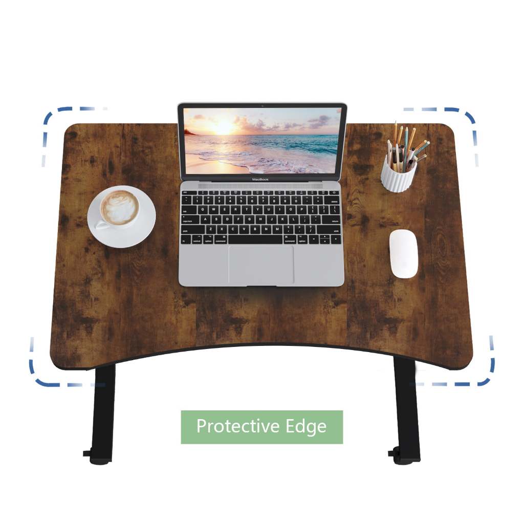 Mxtark 28 inches  Single Leg Gas Spring Desk Height Adjustable Table with Wheels